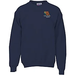 Hanes Ultimate Cotton Crew Sweatshirt - Embroidered
