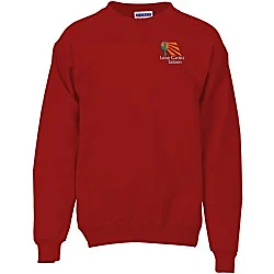 Hanes Ultimate Cotton Crew Sweatshirt - Embroidered