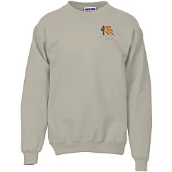 Hanes Ultimate Cotton Crew Sweatshirt - Embroidered