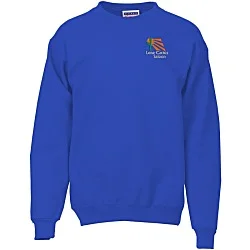 Hanes Ultimate Cotton Crew Sweatshirt - Embroidered
