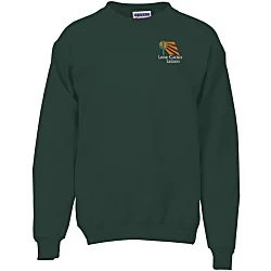 Hanes Ultimate Cotton Crew Sweatshirt - Embroidered