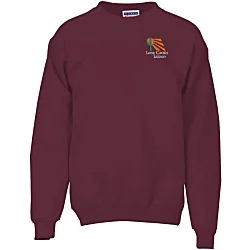 Hanes Ultimate Cotton Crew Sweatshirt - Embroidered