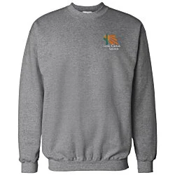 Hanes Ultimate Cotton Crew Sweatshirt - Embroidered