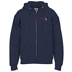 Hanes Ultimate Cotton Full-Zip Hoodie - Embroidered