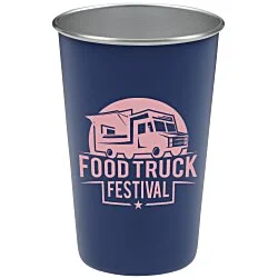 Stainless Steel Pint Glass - 16 oz. - 24 hr