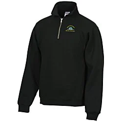 Jerzees Nublend Super Sweats 1/4-Zip Pullover - Embroidered