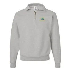 Jerzees Nublend Super Sweats 1/4-Zip Pullover - Embroidered