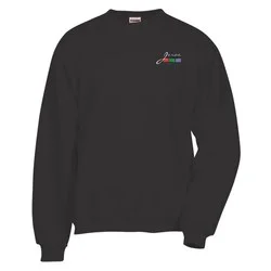 Jerzees Nublend Super Sweats Crew - Embroidered