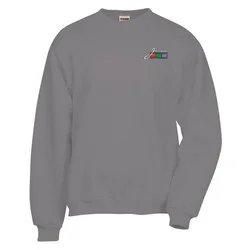 Jerzees Nublend Super Sweats Crew - Embroidered