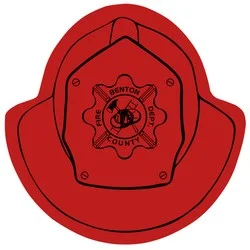 Cushioned Jar Opener - Fire Helmet