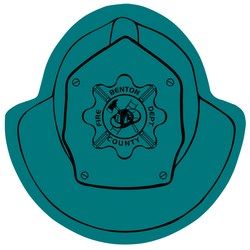 Cushioned Jar Opener - Fire Helmet