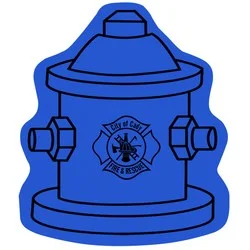 Cushioned Jar Opener - Fire Hydrant