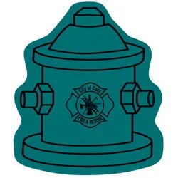 Cushioned Jar Opener - Fire Hydrant