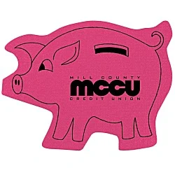 Cushioned Jar Opener - Piggy Bank