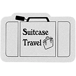 Cushioned Jar Opener - Suitcase