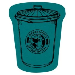 Cushioned Jar Opener - Trash Can