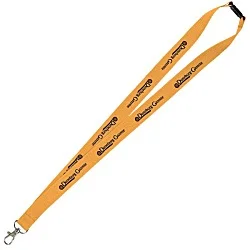 Lanyard with Metal Lobster Clip - 3/4" - 24 hr