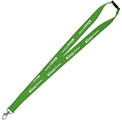 Lanyard with Metal Lobster Clip - 3/4" - 24 hr