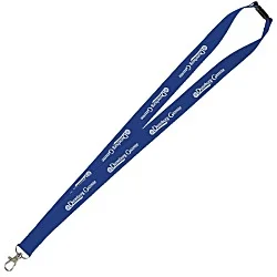 Lanyard with Metal Lobster Clip - 3/4" - 24 hr