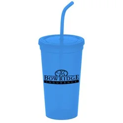 Brilliantly Bent Straw Tumbler - 22 oz.