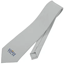 Solid Polyester Tie