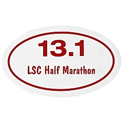Removable Euro Bumper Sticker - 13.1