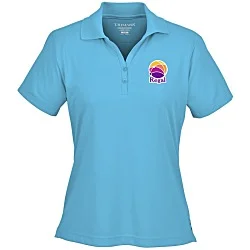 Moreno Textured Micro Polo - Ladies' - TE Transfer