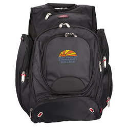 elleven Checkpoint-Friendly Laptop Backpack - Embroidered