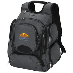 elleven Checkpoint-Friendly Laptop Backpack - Embroidered