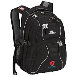 High Sierra Swerve 17" Laptop Backpack - Embroidered