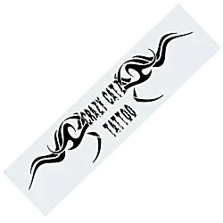 Removable Vinyl Bumper Sticker - 3-3/4" x 15"