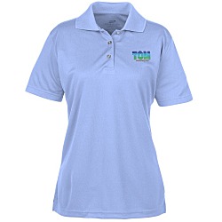 Cool & Dry Button Placket Sport Polo - Ladies'