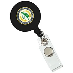 Retractable Badge Holder - Alligator Clip - Opaque