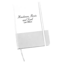 Matte Banded Journal - 7-1/8" x 5-1/8" - 24 hr