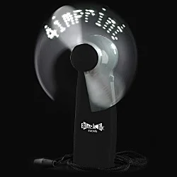 Pre-Programmed Message Fan