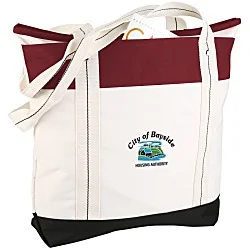 Hamptons Weekend Tote Bag - Embroidered