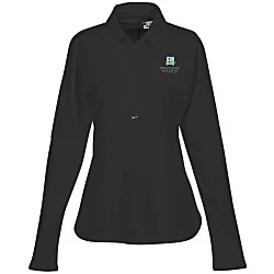 Nike Performance Long Sleeve Stretch Polo - Ladies'