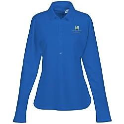 Nike Performance Long Sleeve Stretch Polo - Ladies'
