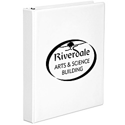 Vinyl Ring Binder with D-Ring - 1"