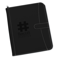 Pebble Grain Faux Leather Portfolio
