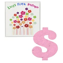 Plant-A-Shape Flower Seed Packet - Dollar Sign