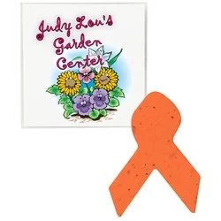 Plant-A-Shape Flower Seed Packet - Awareness