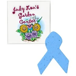 Plant-A-Shape Flower Seed Packet - Awareness