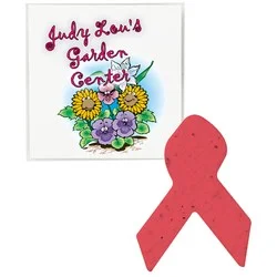 Plant-A-Shape Flower Seed Packet - Awareness