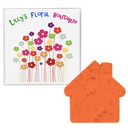 Plant-A-Shape Flower Seed Packet - House