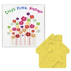 Plant-A-Shape Flower Seed Packet - House