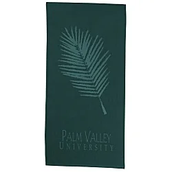 Tone on Tone Stock Art Towel - Palm Frond