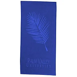 Tone on Tone Stock Art Towel - Palm Frond
