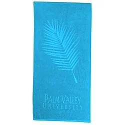 Tone on Tone Stock Art Towel - Palm Frond