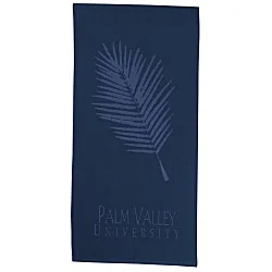 Tone on Tone Stock Art Towel - Palm Frond